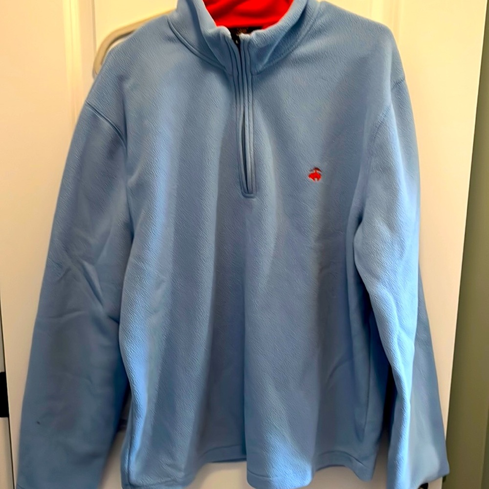 Brooke s Brothers two tone fleece sweater. Great condition.